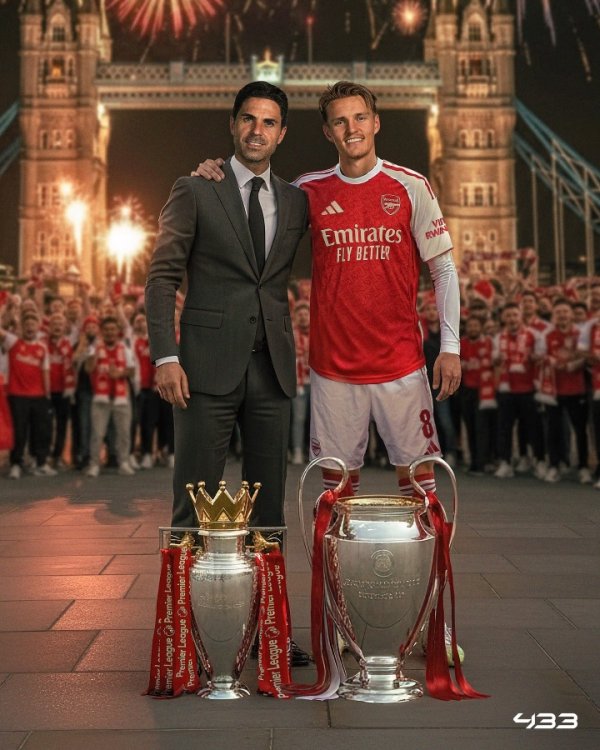 能否圆梦?阿森纳英超夺魁 概率55%、欧冠夺魁 20%,均是最大热门 能否圆梦?阿森纳英超夺魁 概率55%、欧冠夺魁 20%,均是最大热门